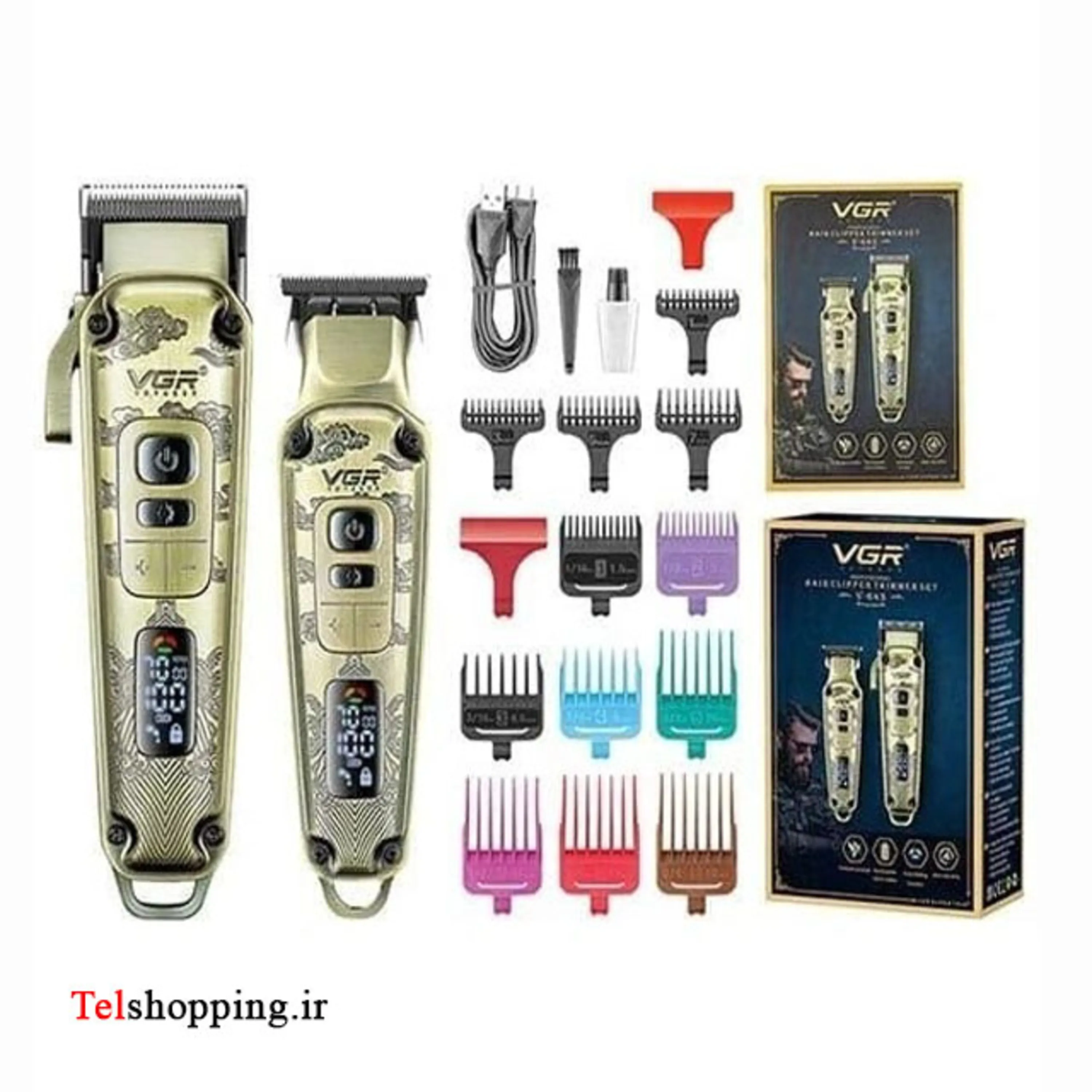 ست ماشین اصلاح وی جی آر مدل VGR V643